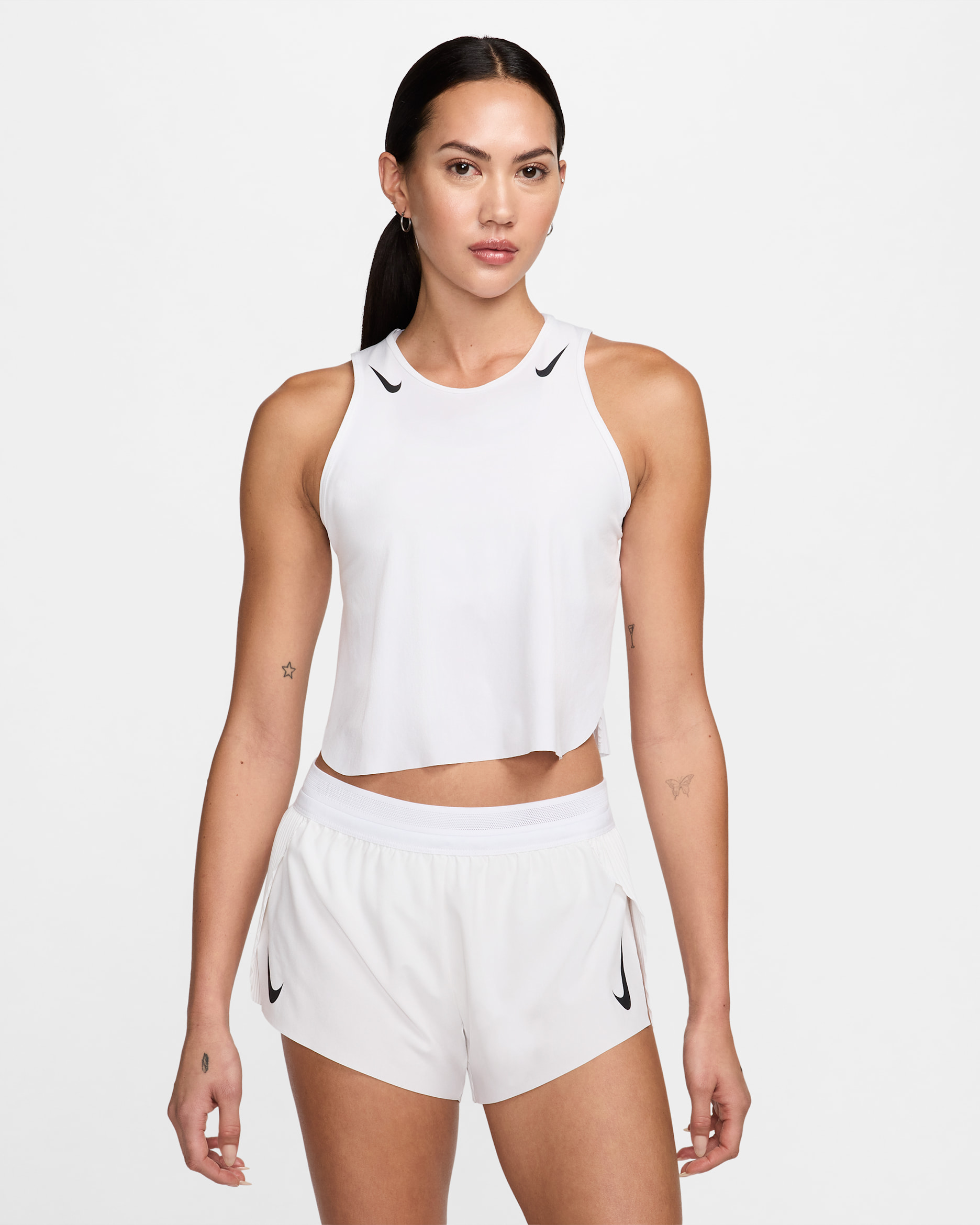 Nike AeroSwift Women's Dri-FIT ADV Cropped Running Tank Top. Nike ZA